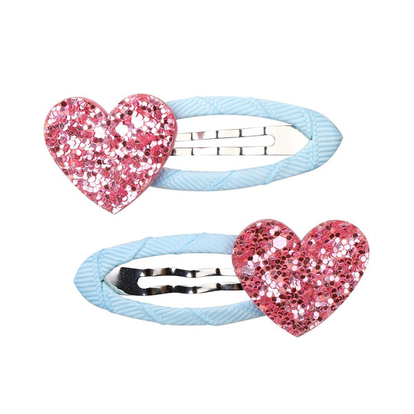 Clippies - Hearts (Pair)