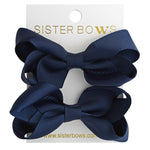 Pigtail Pairs -  Navy Blue