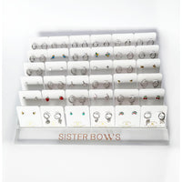 Sister Bows - Sterling Silver Collection - Earring Starter Pack